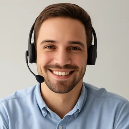 Kundenservice am Telefon